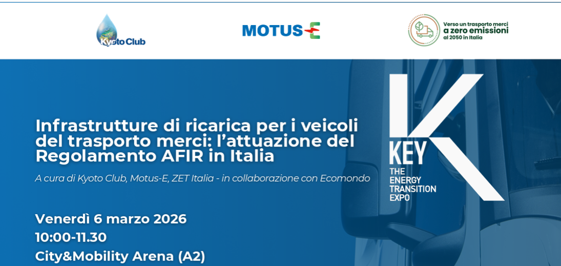 Infrastrutture di ricarica per i veicoli del trasporto merci: l’attuazione del Regolamento AFIR in Italia